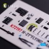 Kelik K72197 H-21 Flying Banana - interior 3D decals for Italeri kit (1/72)